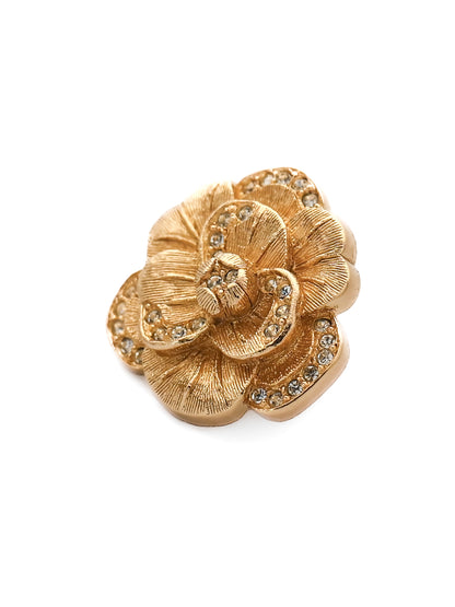 Dior Camellia Flower Pin