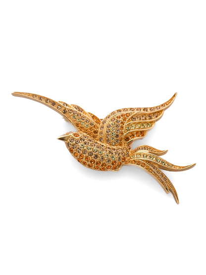 Dior Swallow Bird Brooch
