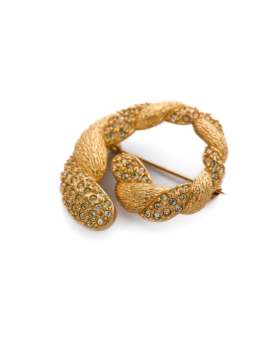 Dior Spiral Brooch