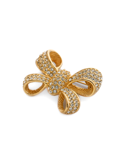 Dior Bow Tie Brooch