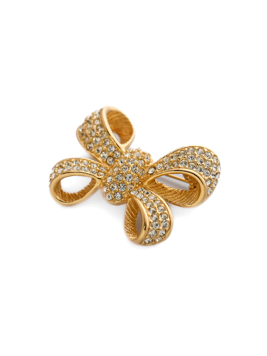 Dior Bow Tie Brooch