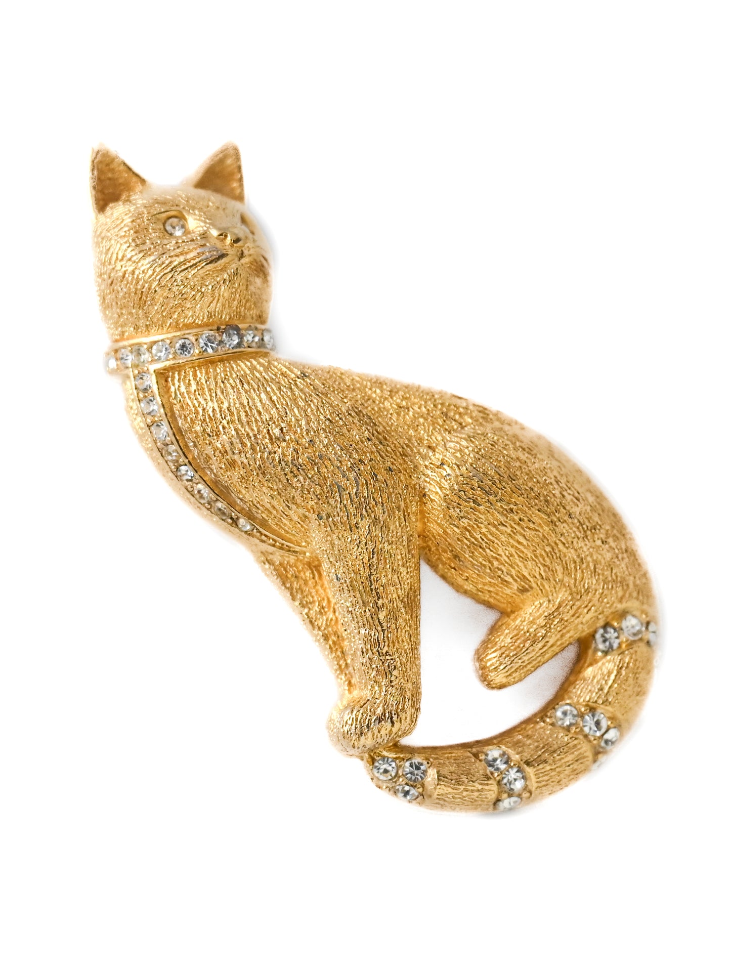 Dior Sitting Cat Brooch