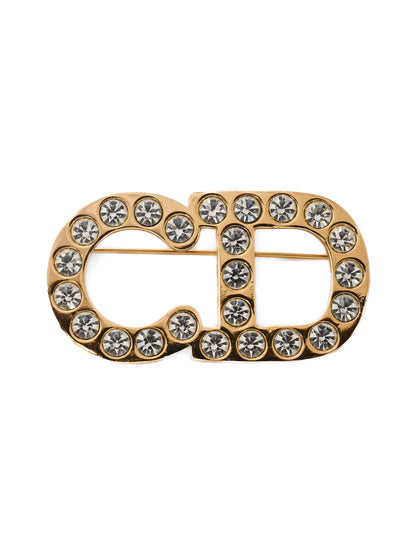 Dior "CD" Monogram Brooch