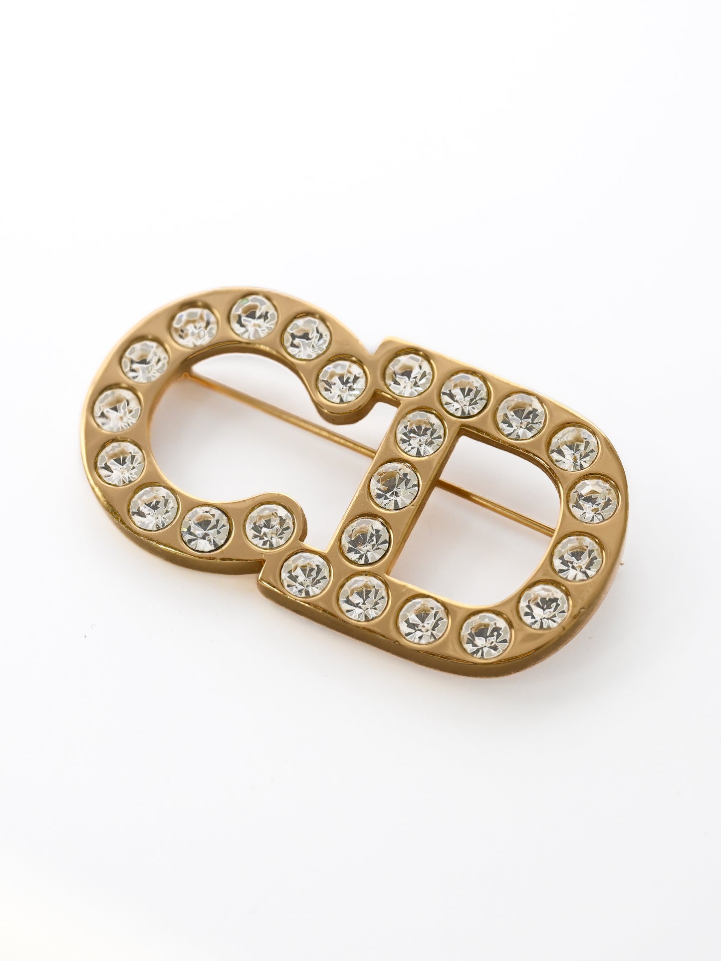 Dior "CD" Monogram Brooch