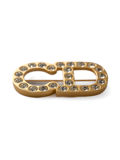 Dior "CD" Monogram Brooch
