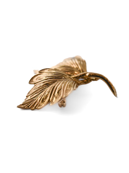 Grossé 1965 Leaf Brooch