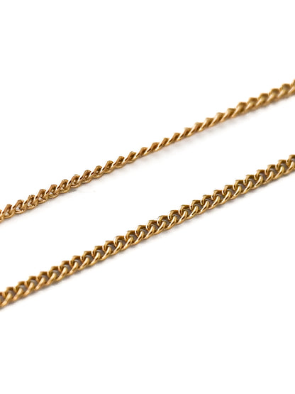 Dior "CD" Monogram Heart Necklace