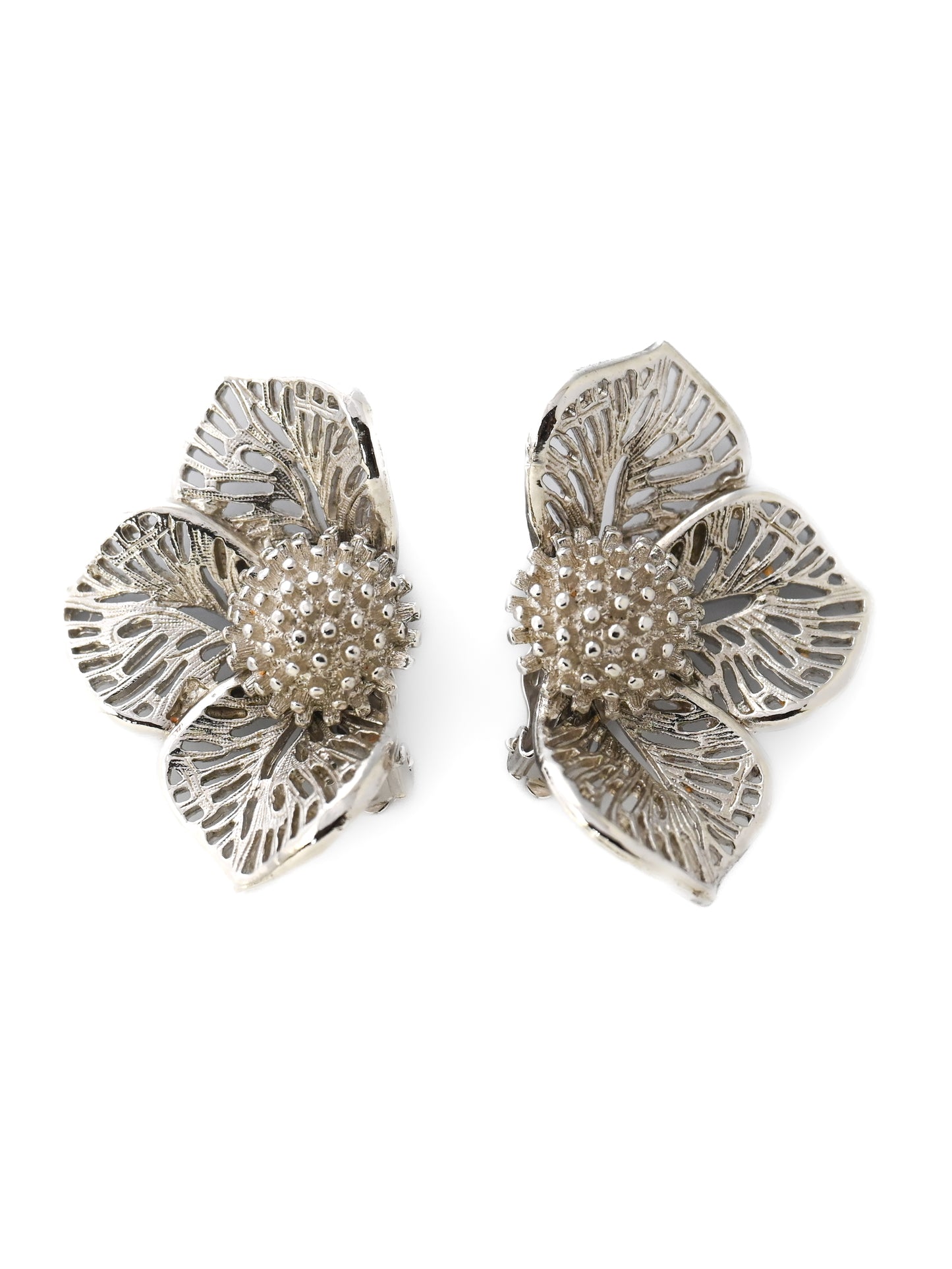 Judy Lee Mistletoe Clip Earrings