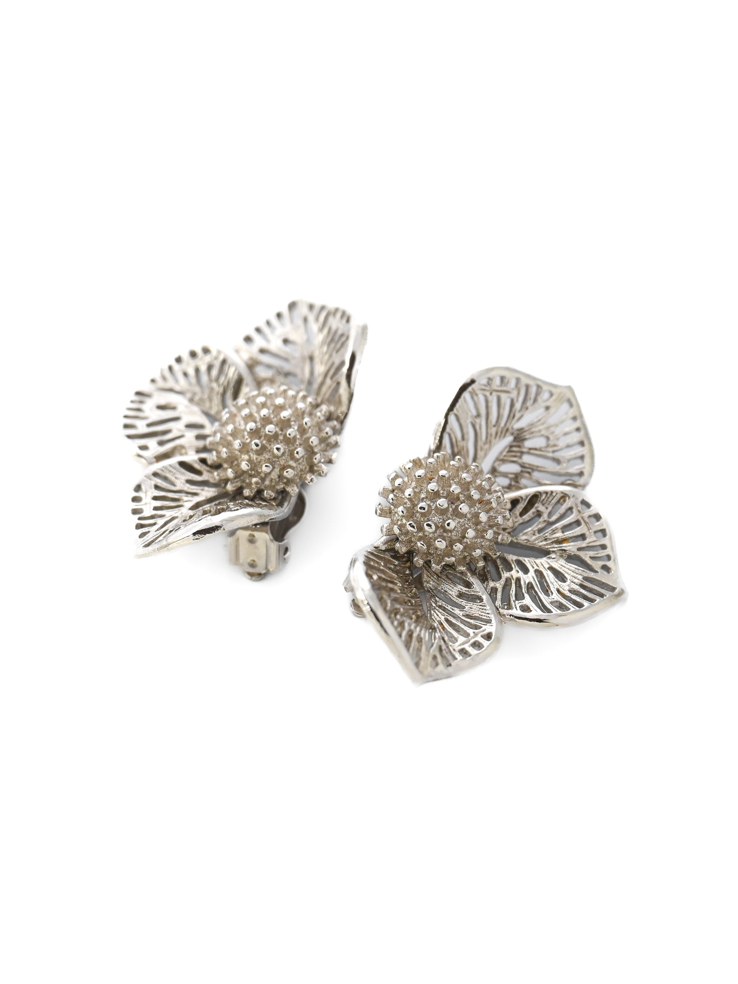 Judy Lee Mistletoe Clip Earrings