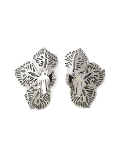 Judy Lee Mistletoe Clip Earrings