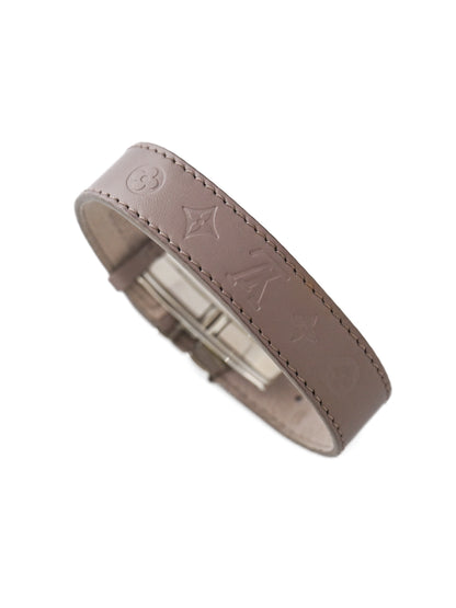 Louis Vuitton Wish Leather Silver Bracelet
