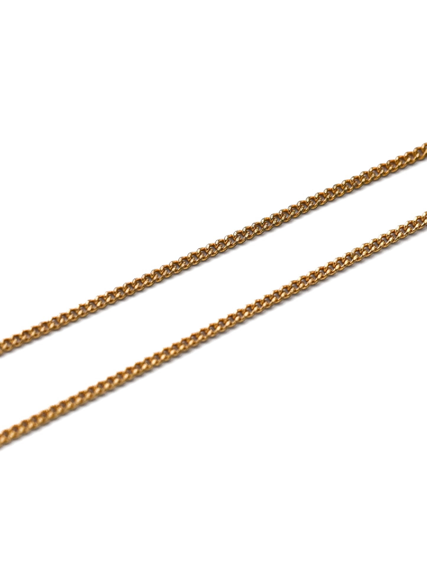 Dior Logo Rhinestone Chain Necklace