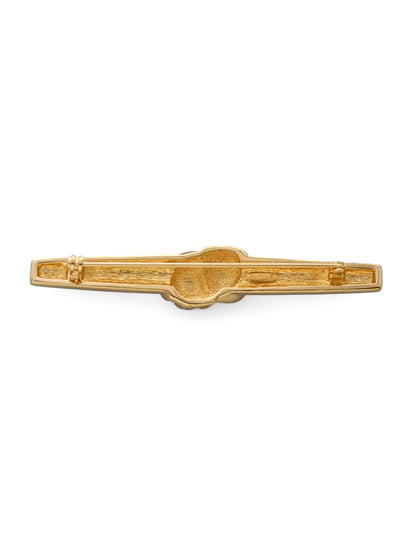 Dior Knot Black Enamel Brooch