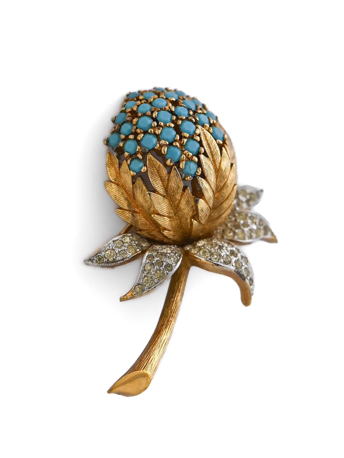 Panetta Thistle Flower Brooch