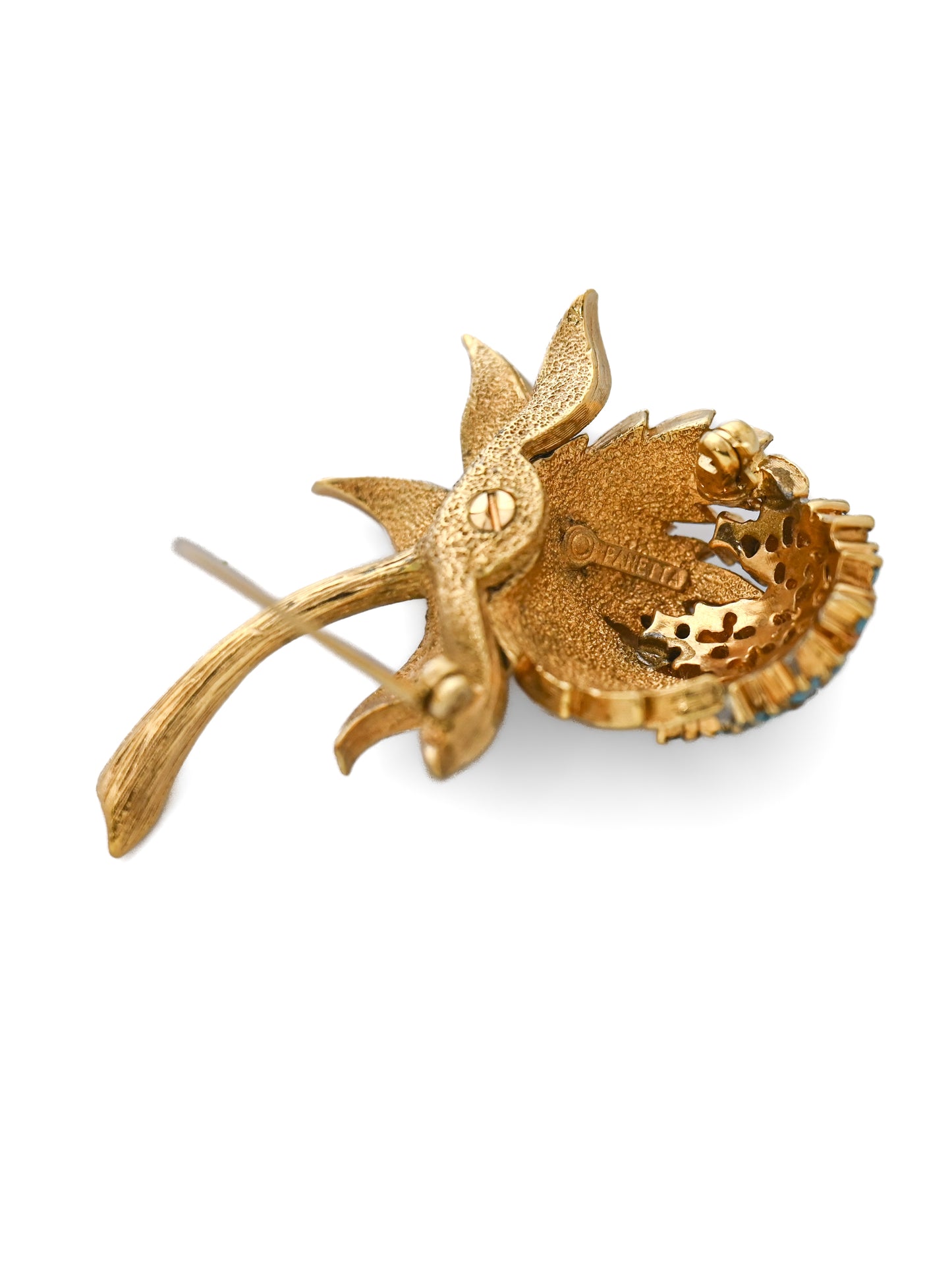 Panetta Thistle Flower Brooch