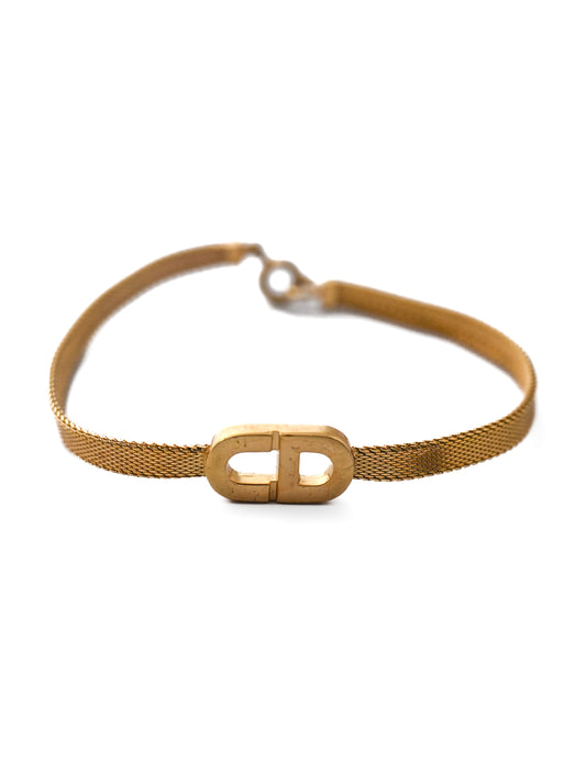 Dior "CD" Mesh Bracelet