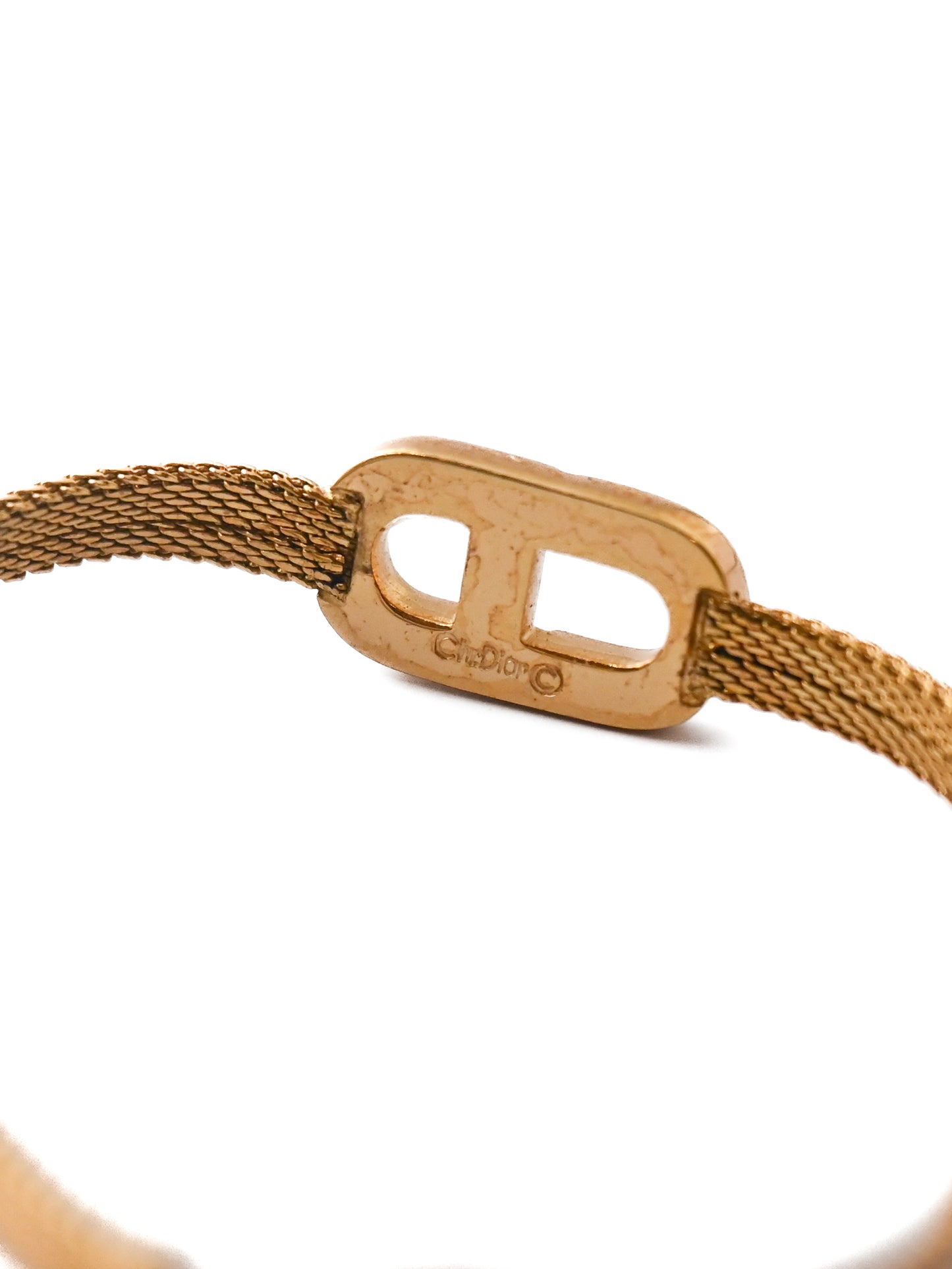Dior "CD" Mesh Bracelet